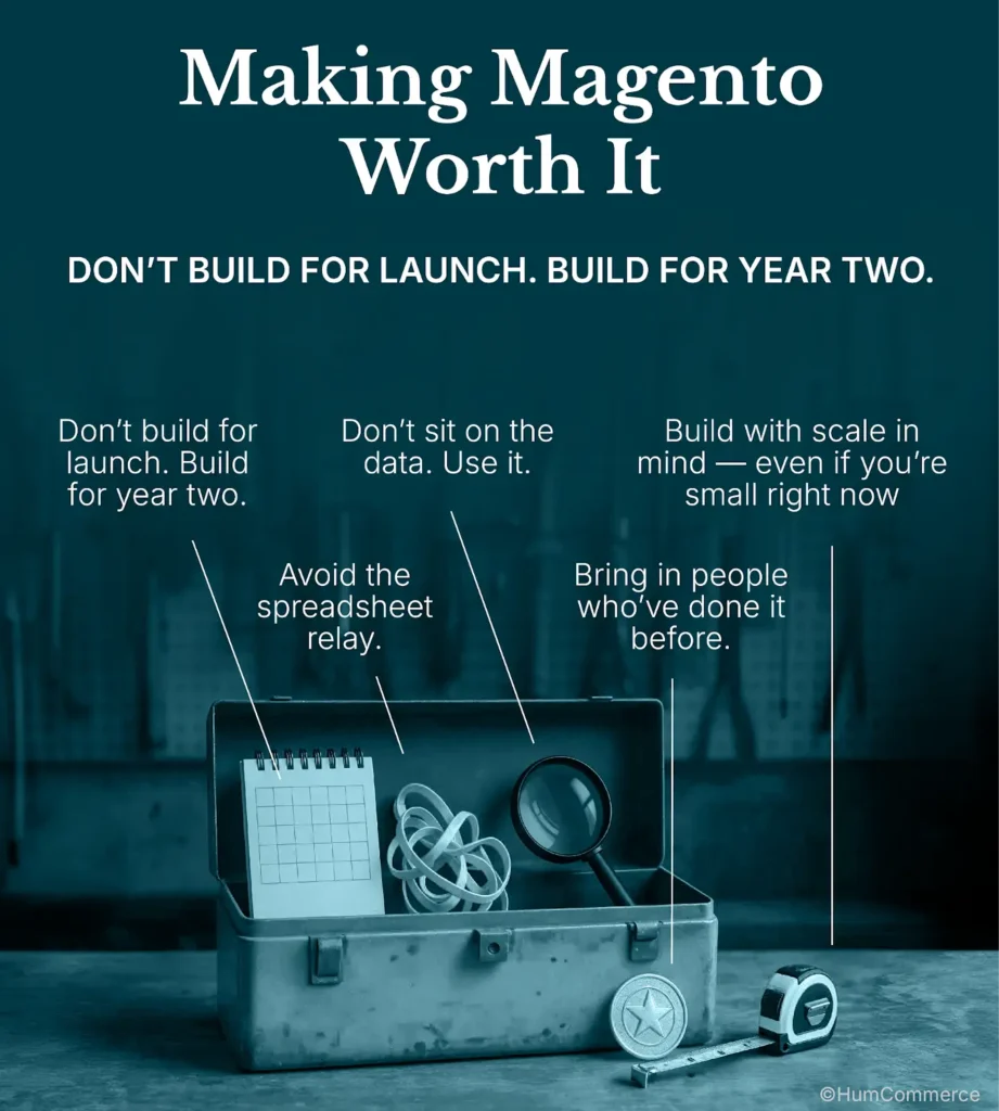 Making Magento worth it: What actually helps